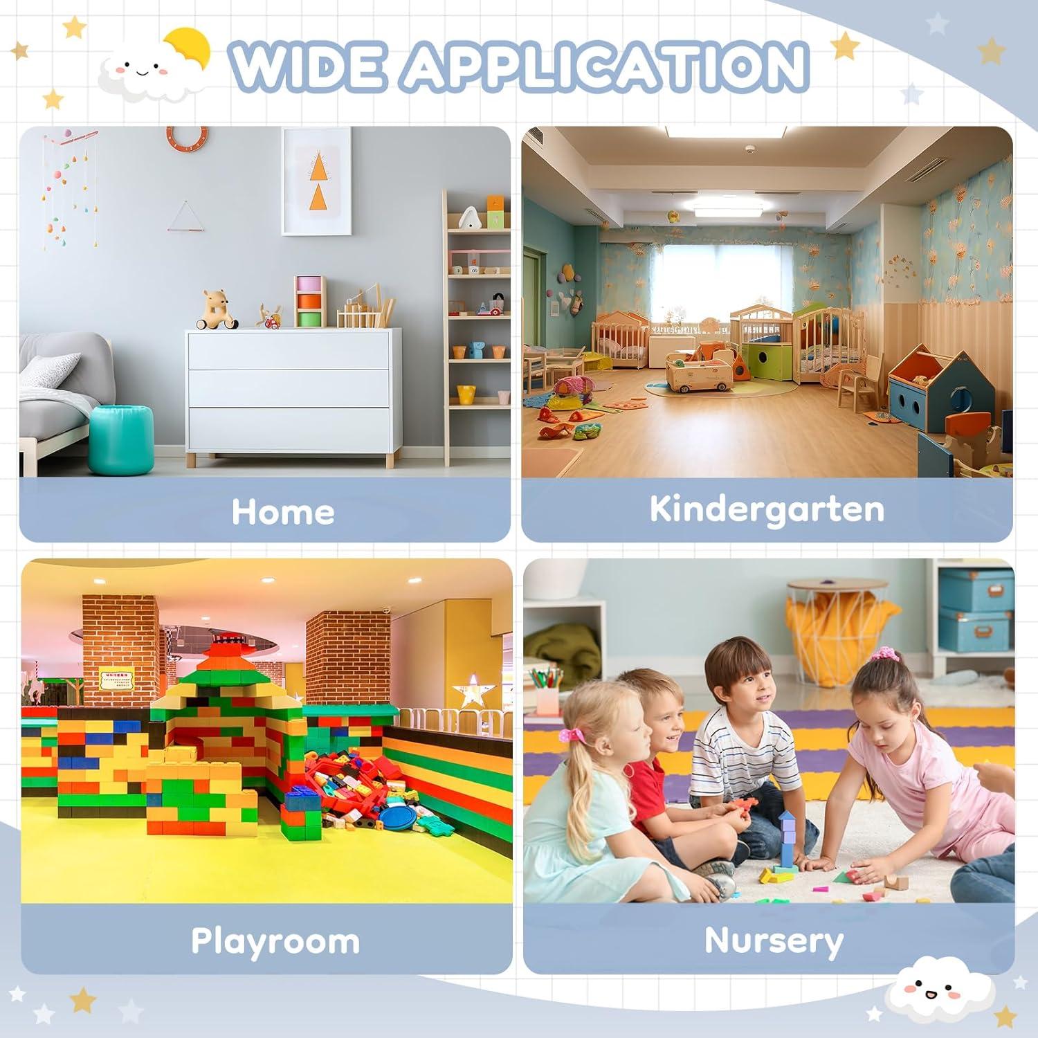 Conjunto de Mesa y Sillas para Niños Vilaxing con Almacenamiento