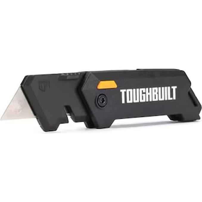 Cuchillo Utilitario Plegable ToughBuilt Acero Inoxidable 15.24 cm