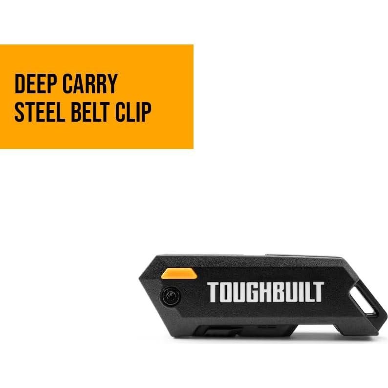 Cuchillo Utilitario Plegable ToughBuilt Acero Inoxidable 15.24 cm