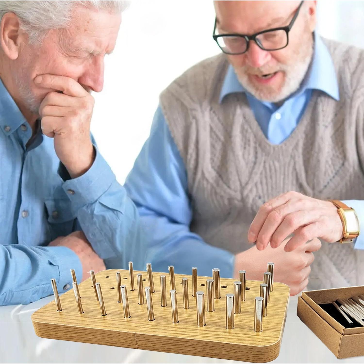 Tablero de Clavos de Madera Choonjin 36 Agujeros Terapia Ocupacional