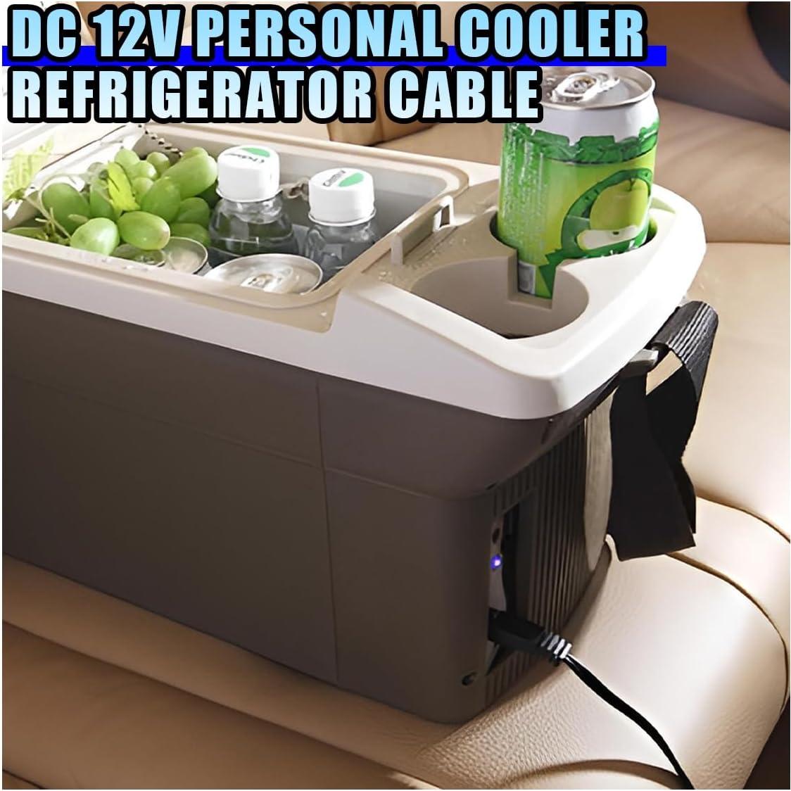 Cable de Alimentación 12V DC DUSCOKE 1.8M para Nevera de Coche