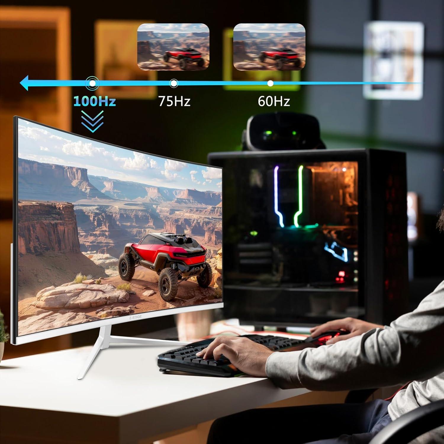 Monitor Curvo Z-Edge U24C 24" Full HD 1080P 100Hz