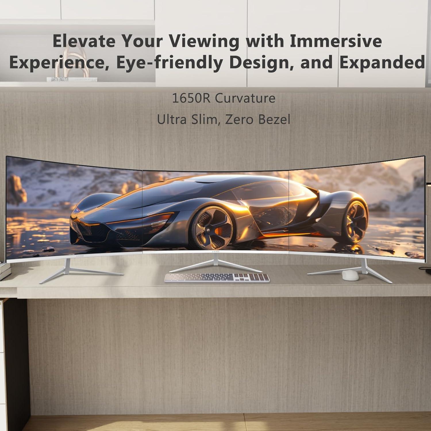 Monitor Curvo Z-Edge U24C 24" Full HD 1080P 100Hz