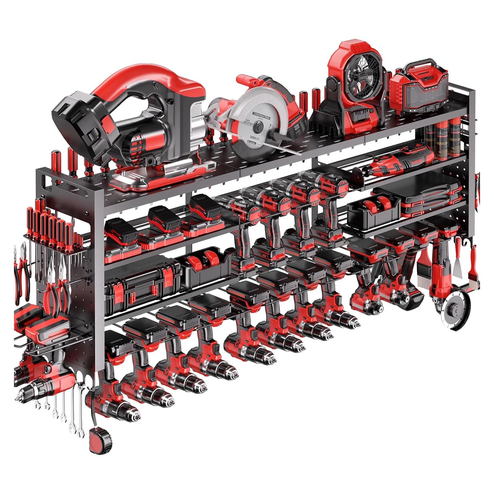 Organizador de Herramientas Shomextol 4 Capas 272 kg Negro