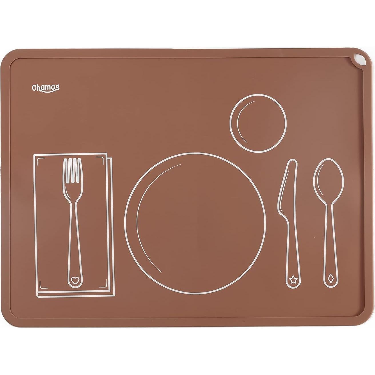 Mantelito Montessori Chamos para Niños - Set de 2 Silicona