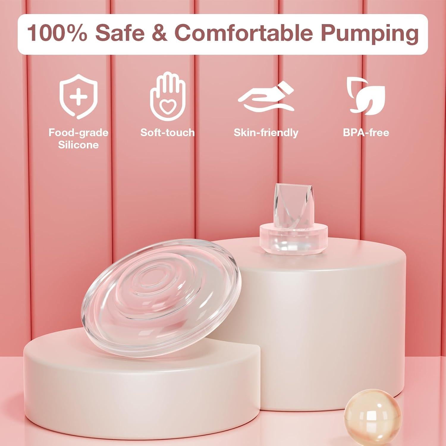 Kit de Piezas de Repuesto Extractor de Leche Afontoto 14Pzas