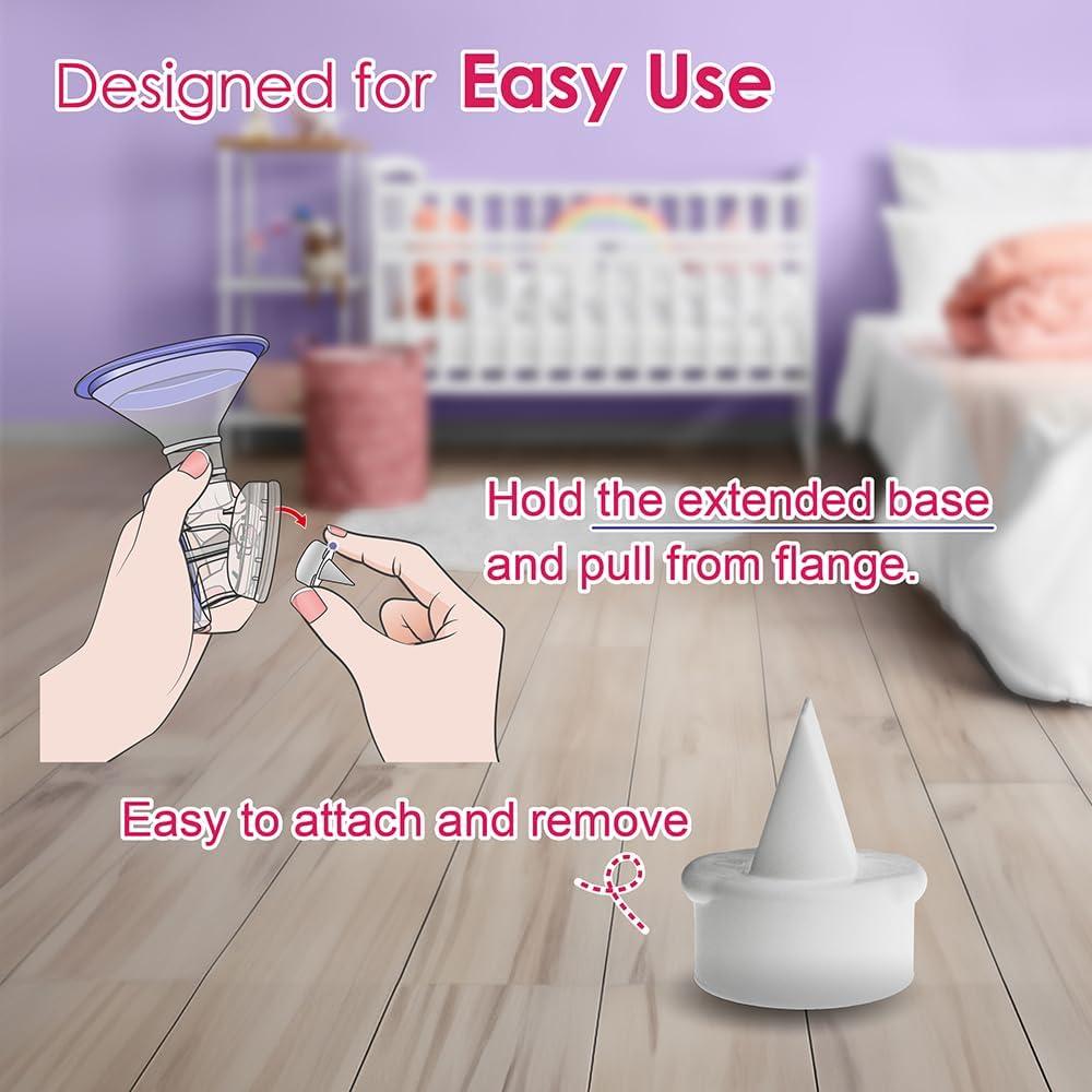 Válvulas Duckbill Nenesupply 4 Piezas Compatibles Lansinoh