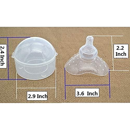 Escudo de Pezón Silicona Suave para Lactancia - 1 Paquete