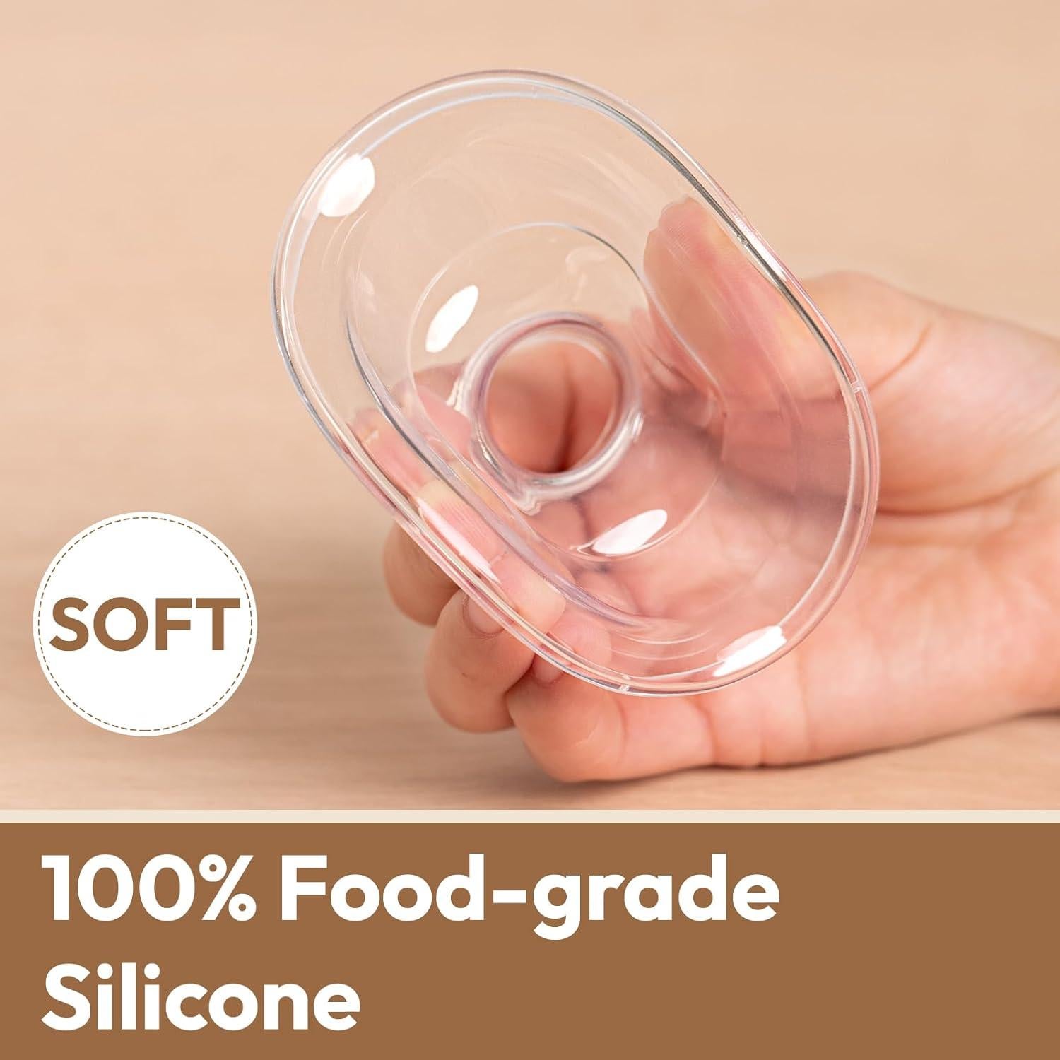 Bomba de Pecho Manual NCVI 20mm Silicona Suave 4oz Libre BPA