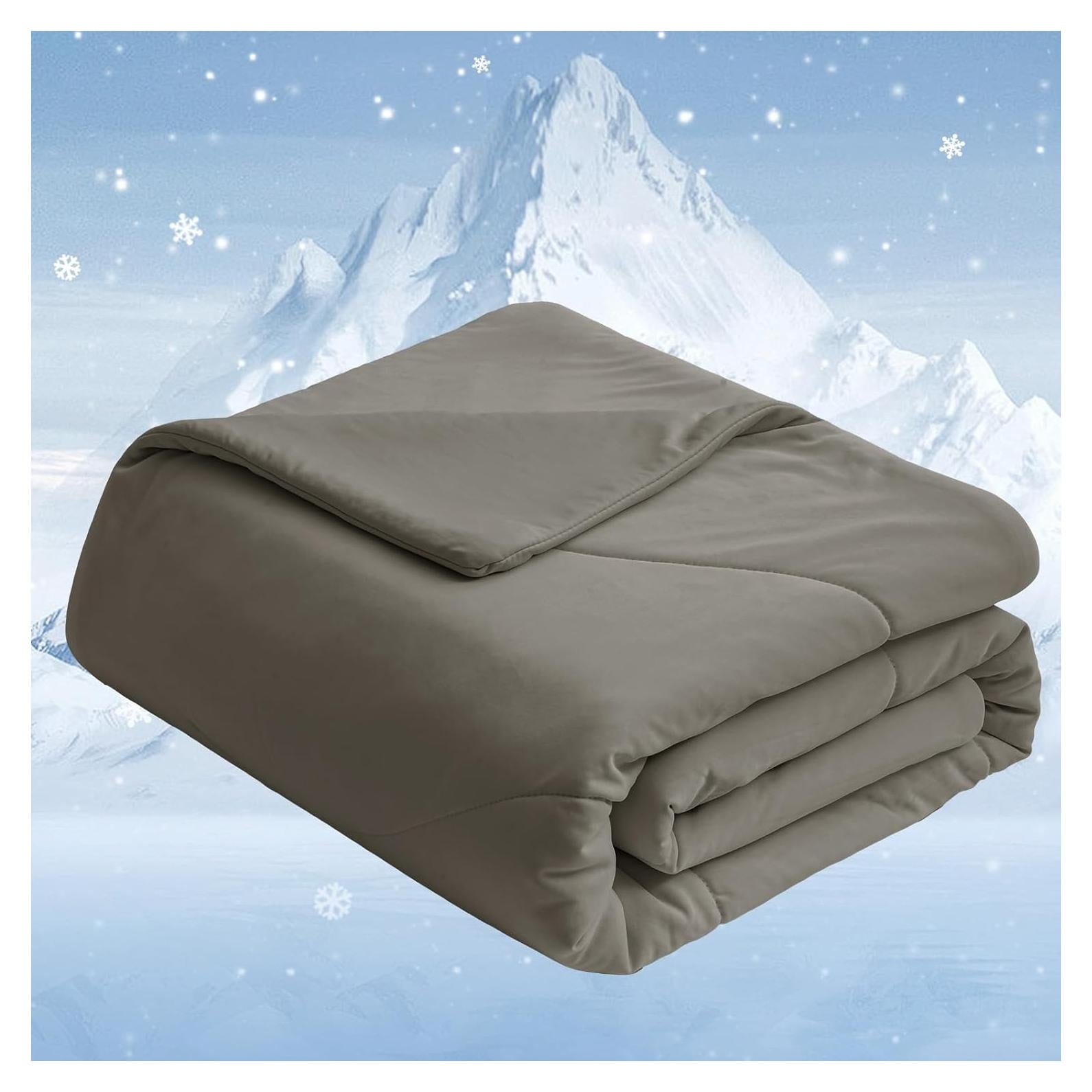 Manta Enfriadora para Bebés David's Kids 127x152cm Gris Carbón