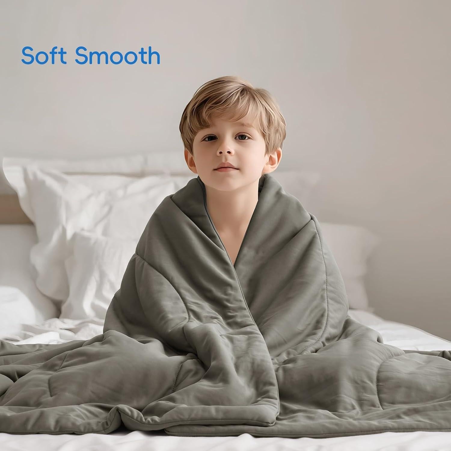 Manta Enfriadora para Bebés David's Kids 127x152cm Gris Carbón