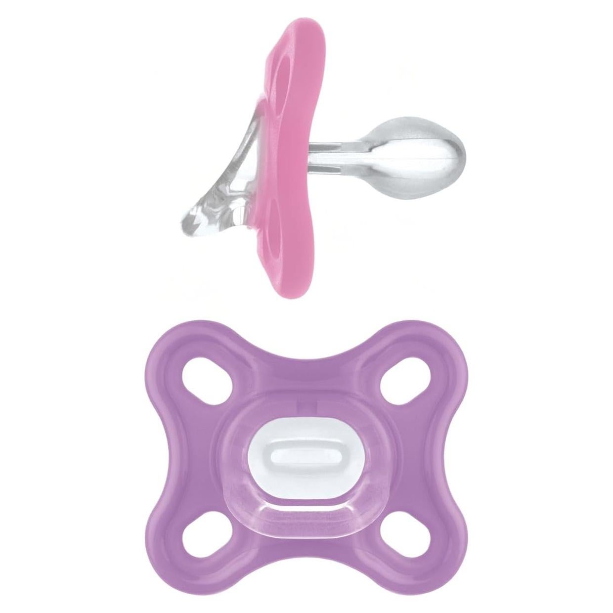 Chupetes MAM Comfort 0-3 meses Silicona Libre BPA 2 Pzs