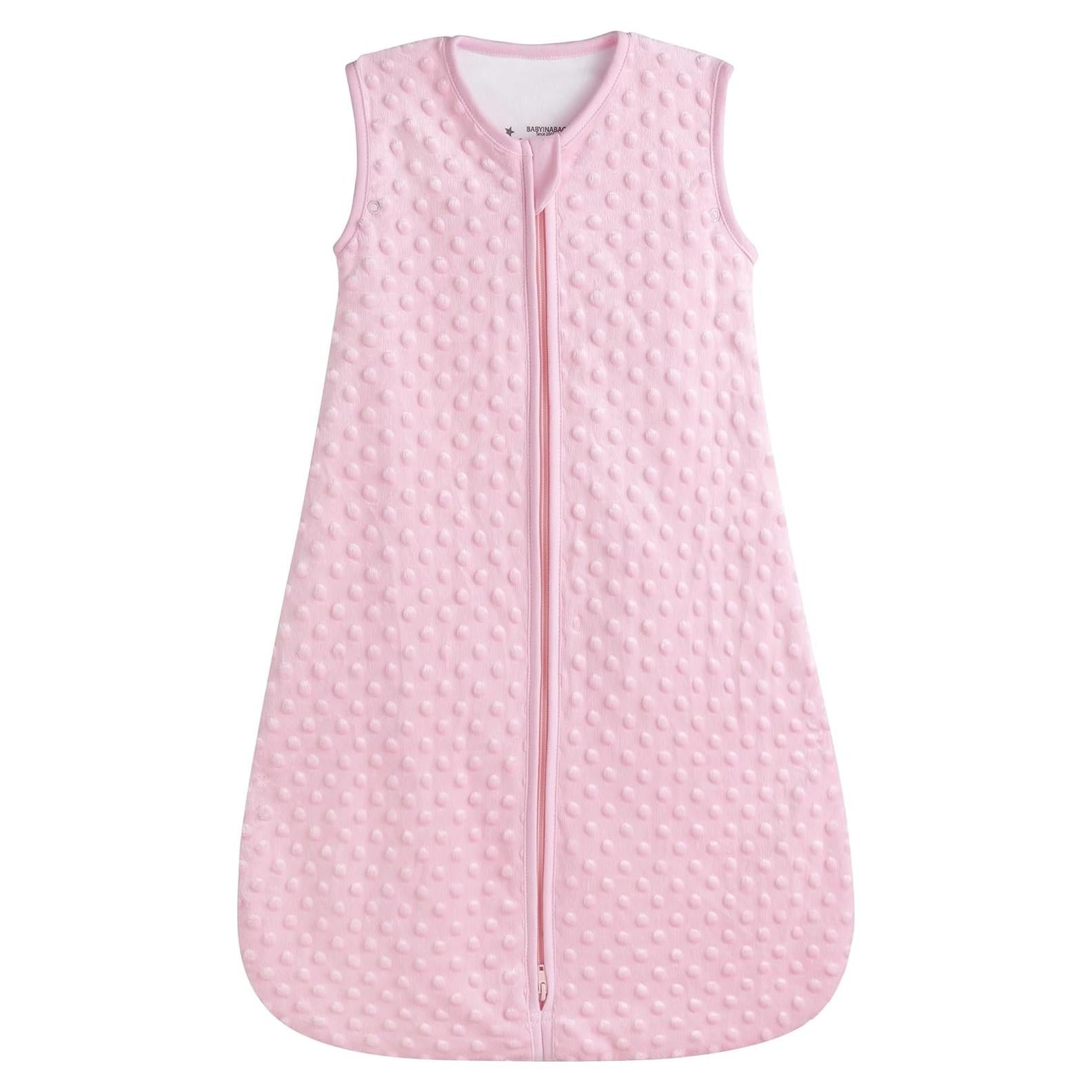 Saco de Dormir para Bebés Baby in a Bag Grande 1.25 Tog Rosa