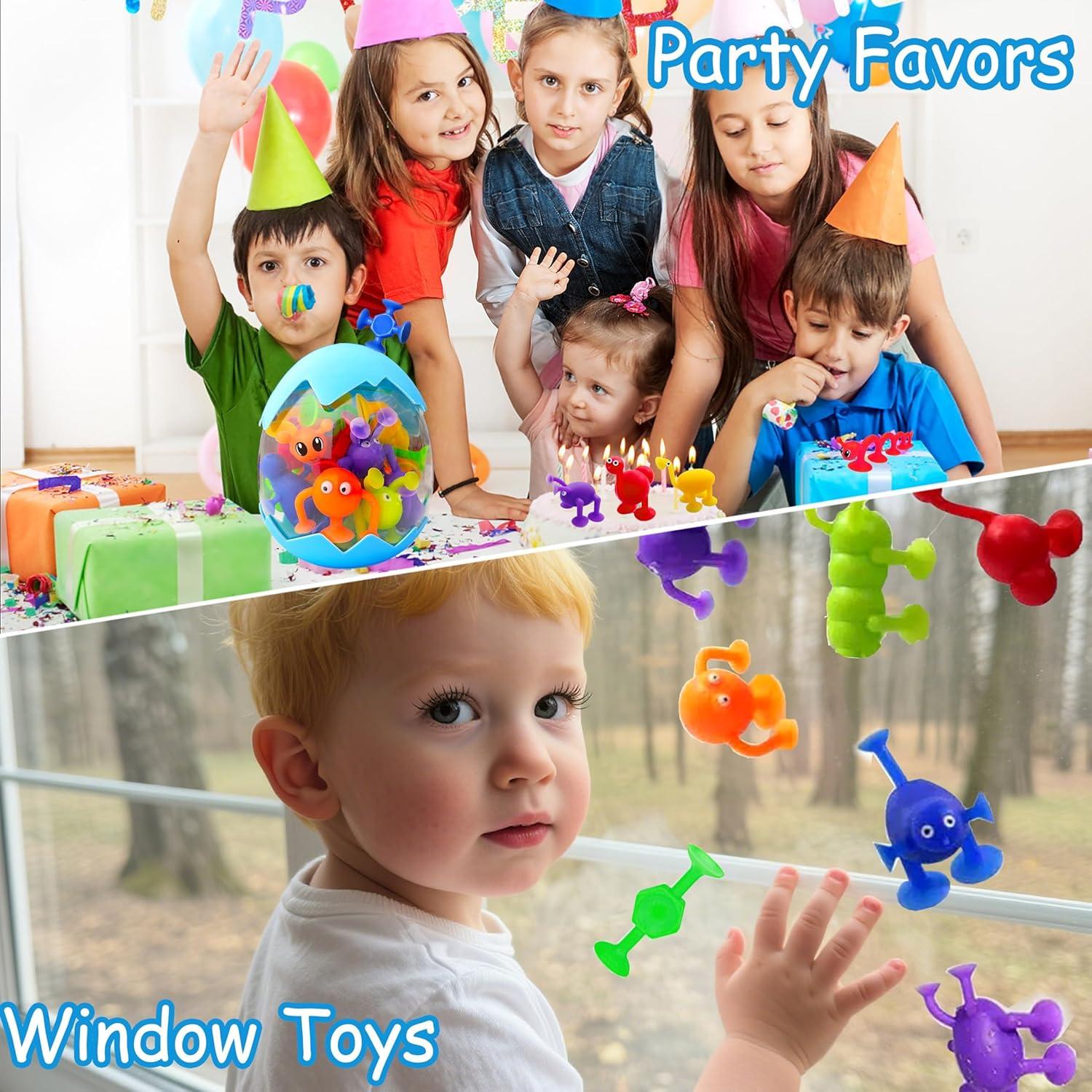 Juguetes de baño Tidesiok con ventosa para niños 1-3 años