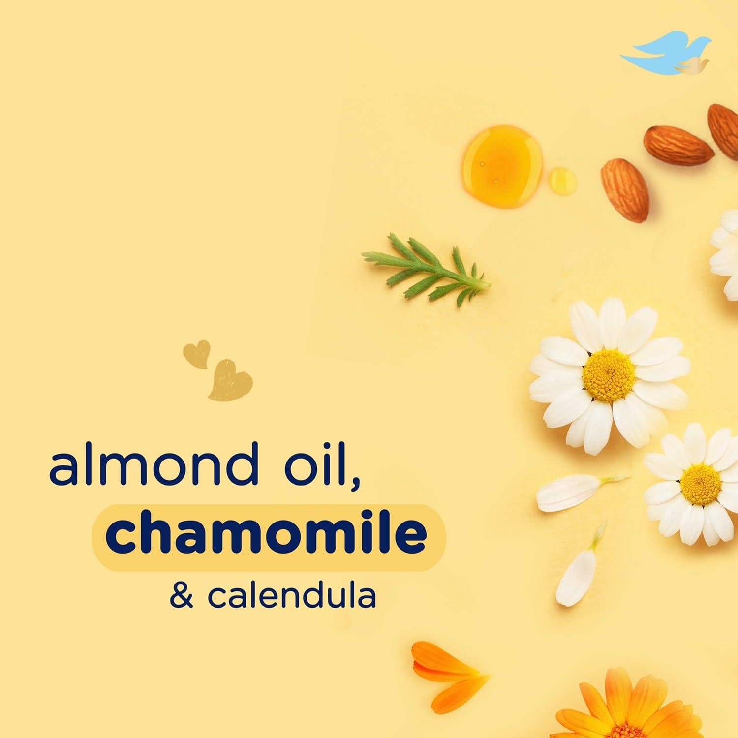 Baño de Burbujas Baby Dove 473 ml Nutrición Piel Melanina