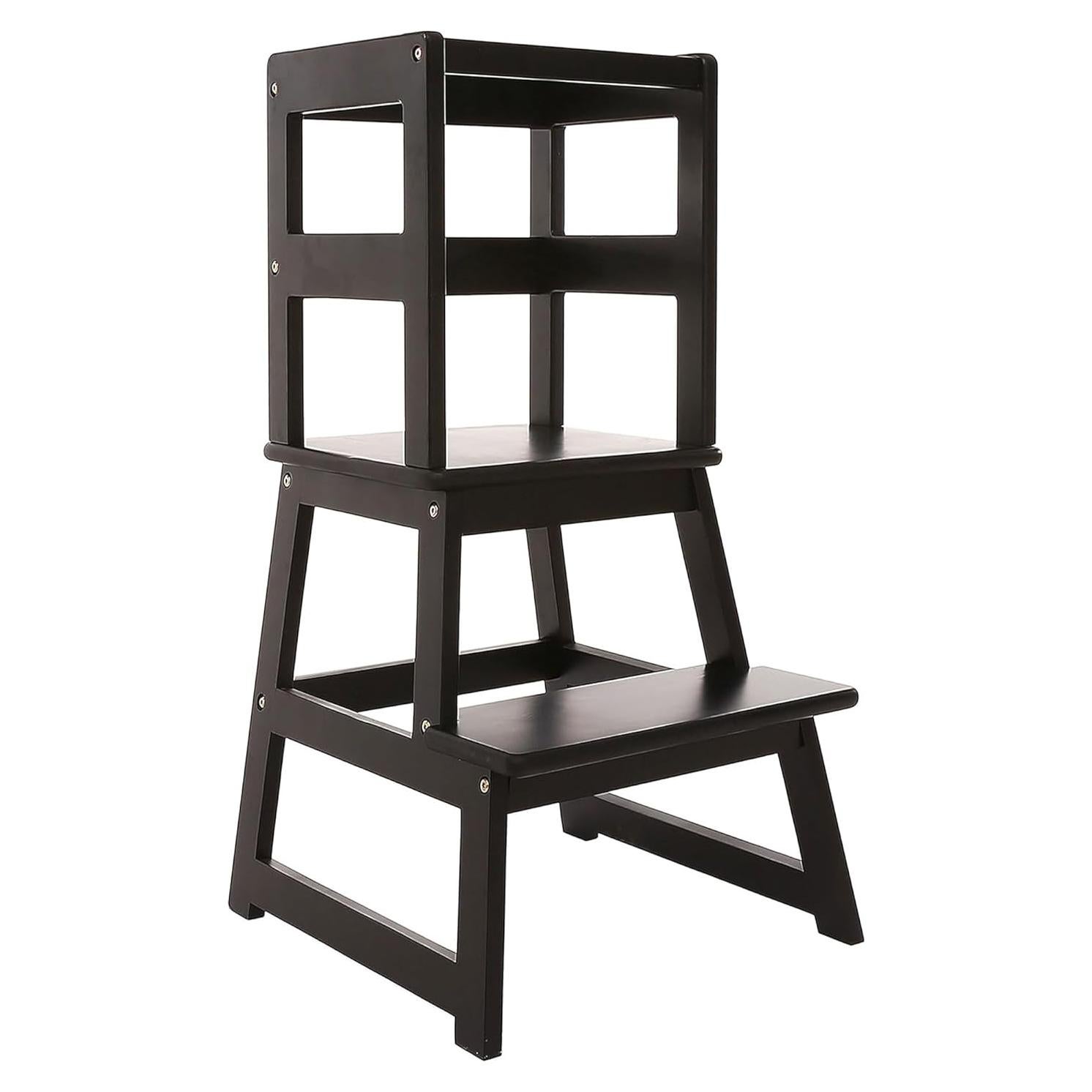 Escalera de Cocina SDADI para Niños, Soporta 68 kg, Barandilla