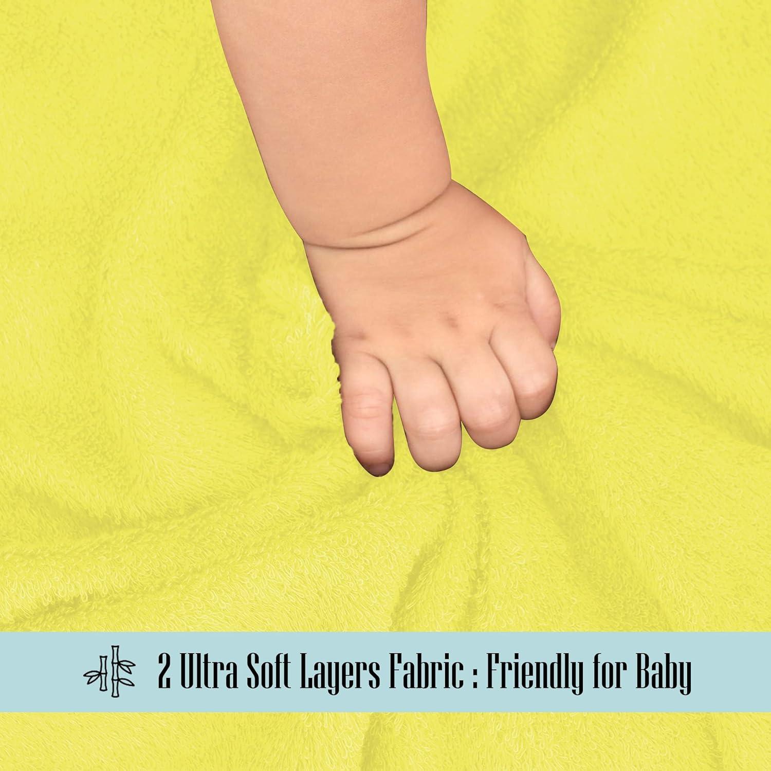 Toalla con Capucha para Bebé Cute Castle 2 Piezas 71x71 cm