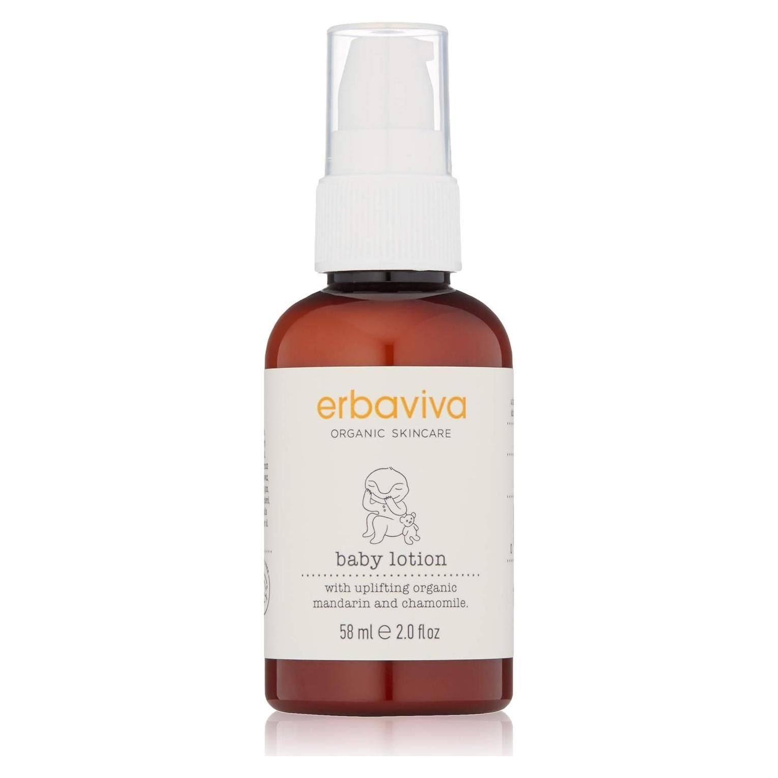 Loción Orgánica para Bebés Erbaviva 59 ml - Hidratante Natural