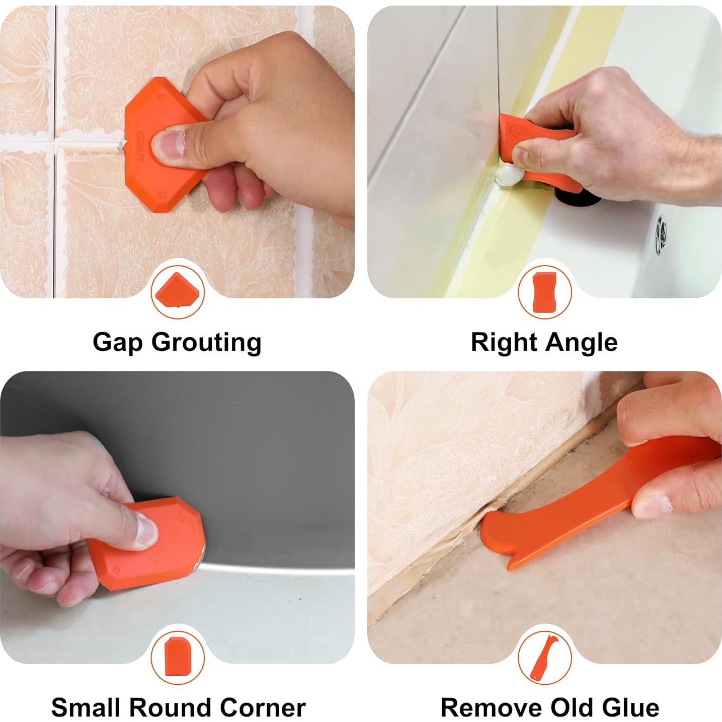 Kit de calafateo ValueMax 10 oz con raspador 3 en 1