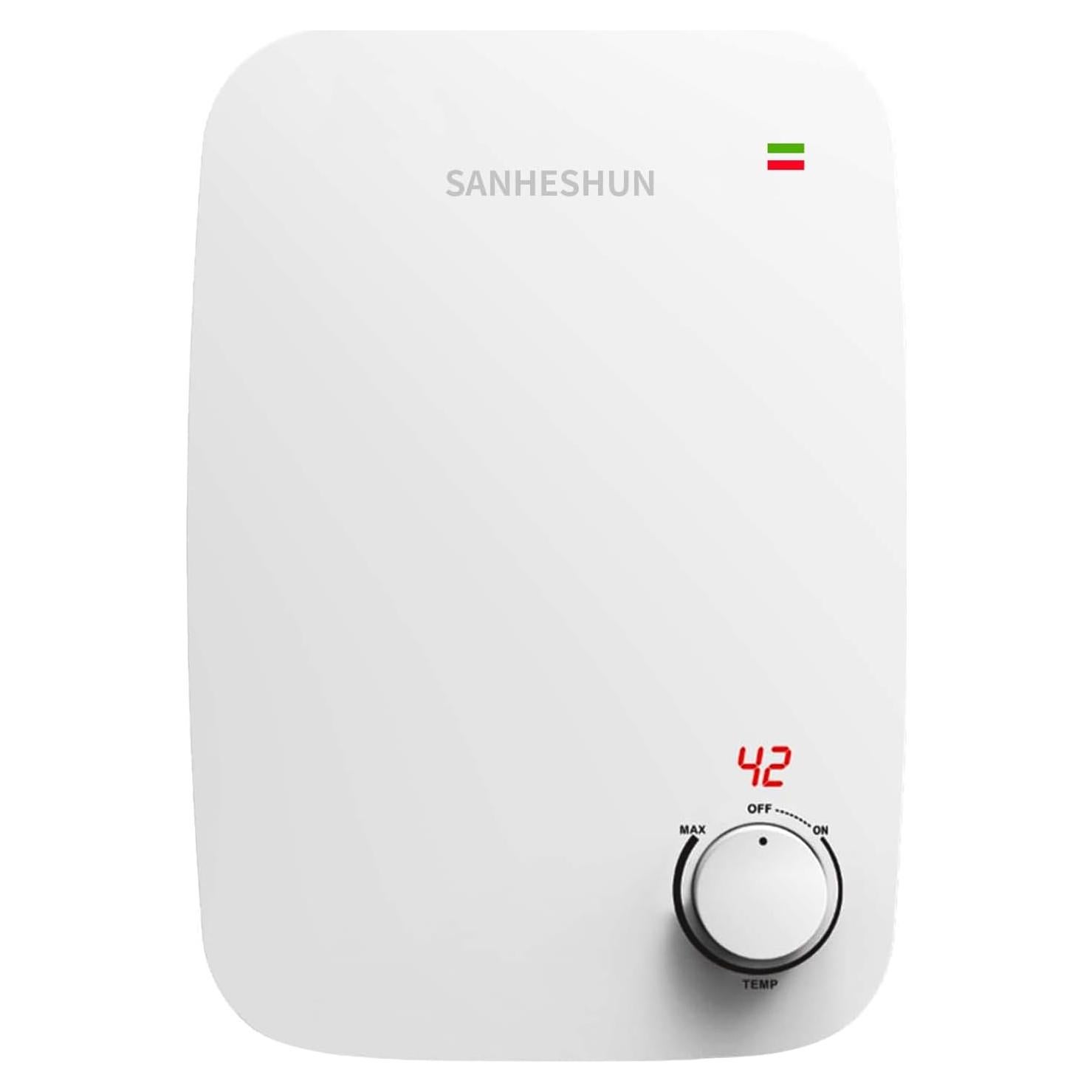 Calentador de Agua Eléctrico Sin Tanque Sanheshun 13KW 240V