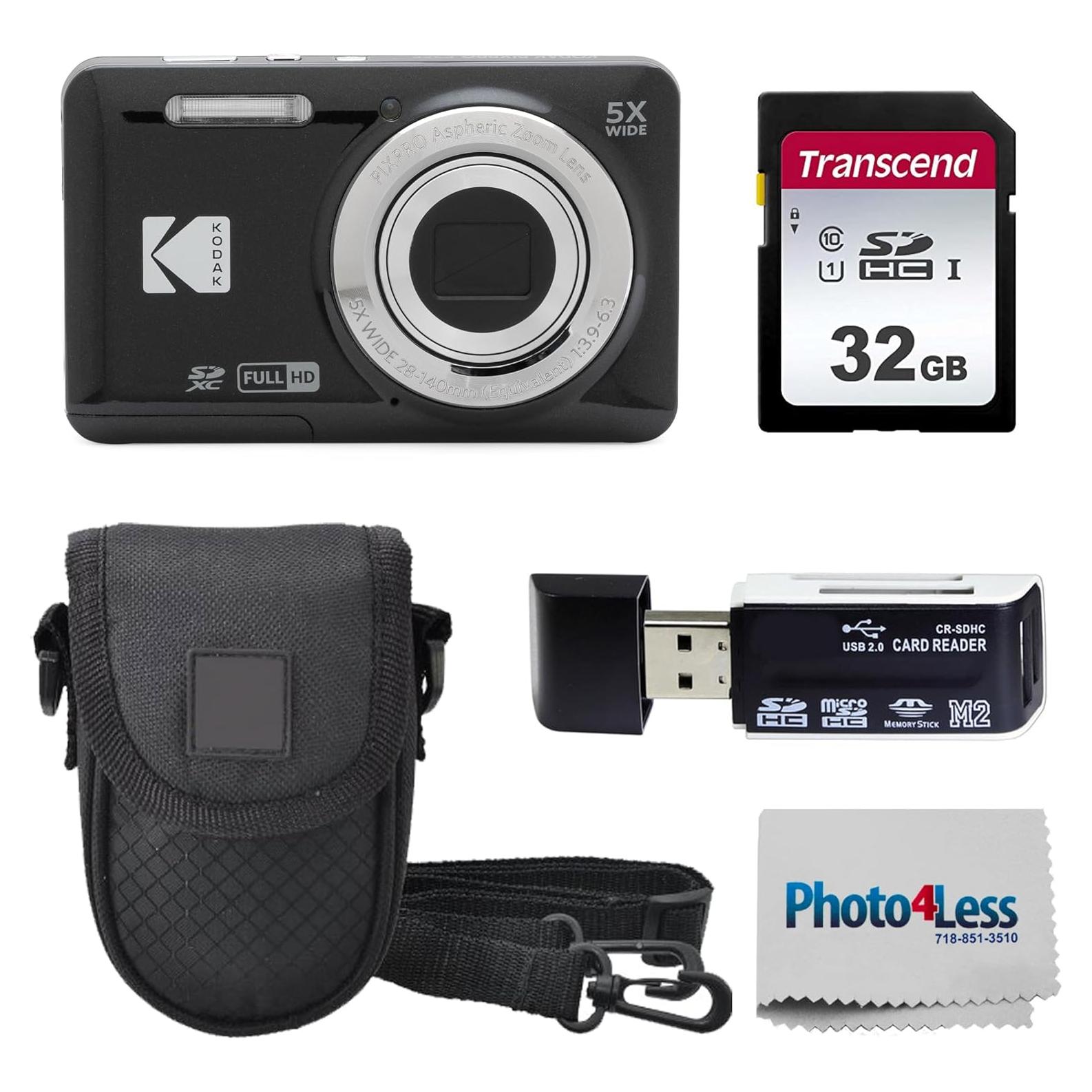 Cámara Digital Kodak PIXPRO FZ55 16MP 5x Zoom 28mm Full HD