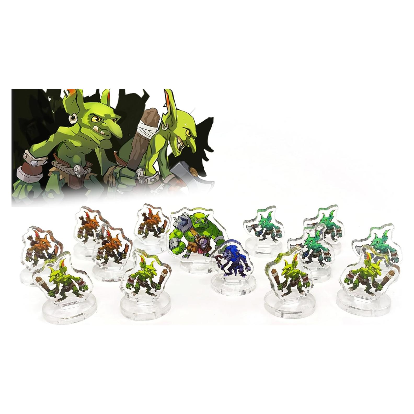 Miniaturas de Duendes y Esqueletos LOOTCAT - Paquete de 38 Piezas