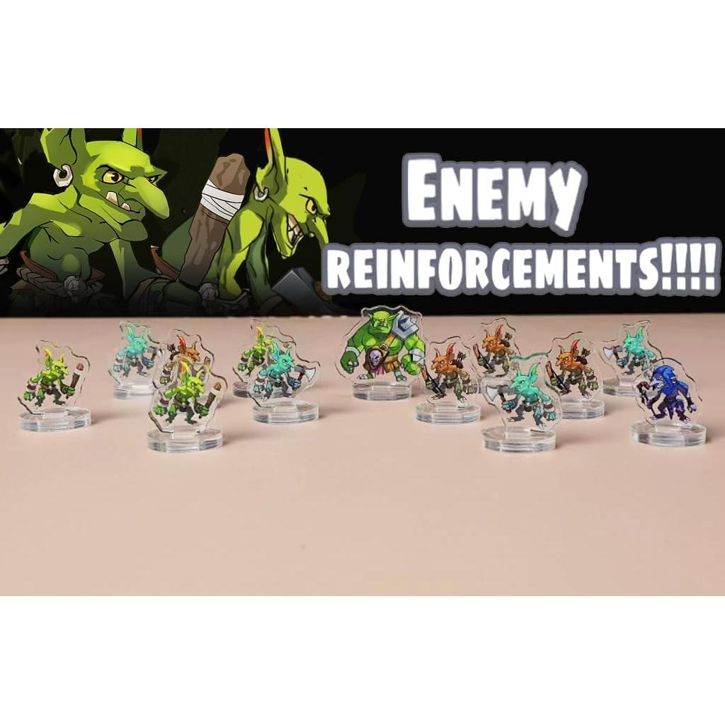 Miniaturas de Duendes y Esqueletos LOOTCAT - Paquete de 38 Piezas