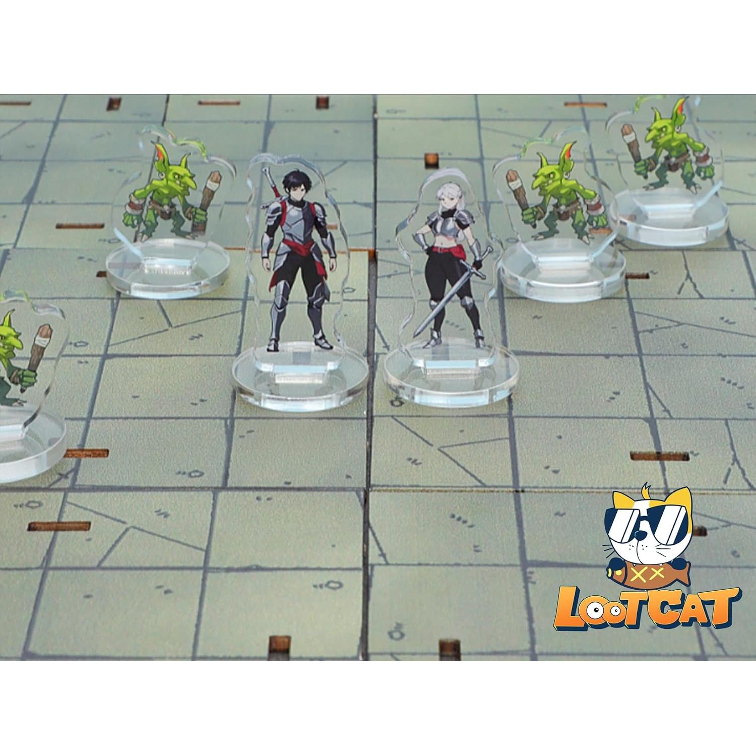 Miniaturas de Duendes y Esqueletos LOOTCAT - Paquete de 38 Piezas