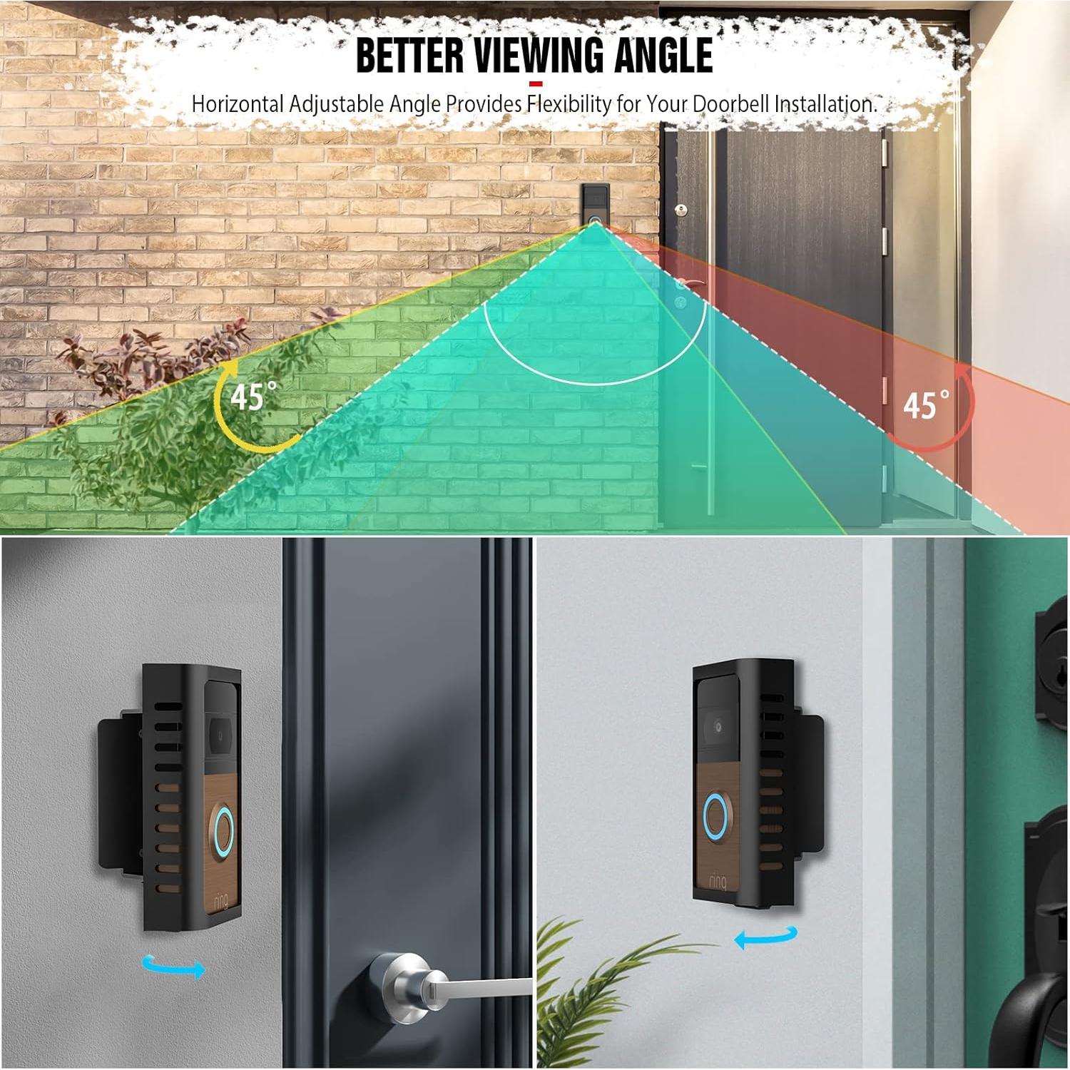 Soporte de timbre antirrobo PUCCI RVDM-02 ajustable 45-135°