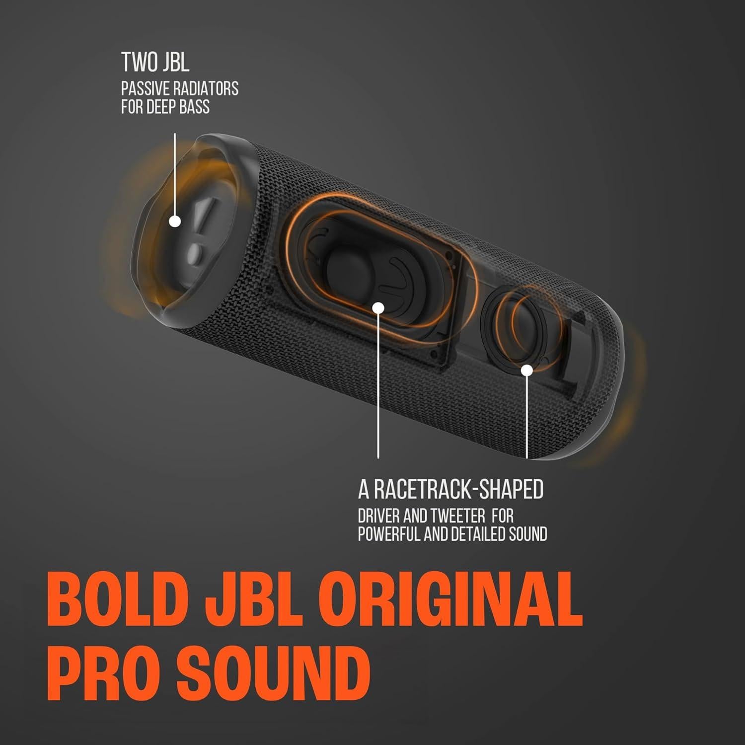 Altavoz JBL Flip 6 Negro + Funda Dura Protectora divvi!