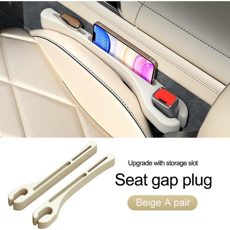 Juego de Relleno para Espacio entre Asiento y Consola Beige