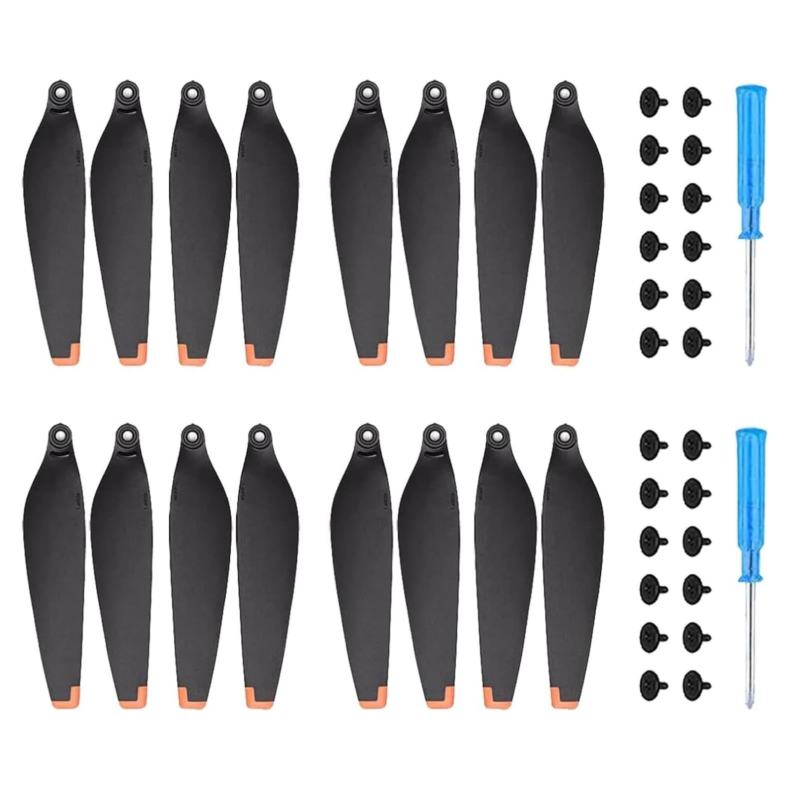 Hélices de Reemplazo 16 Pcs para DJI Mini 4 Pro y Mini 3 Pro