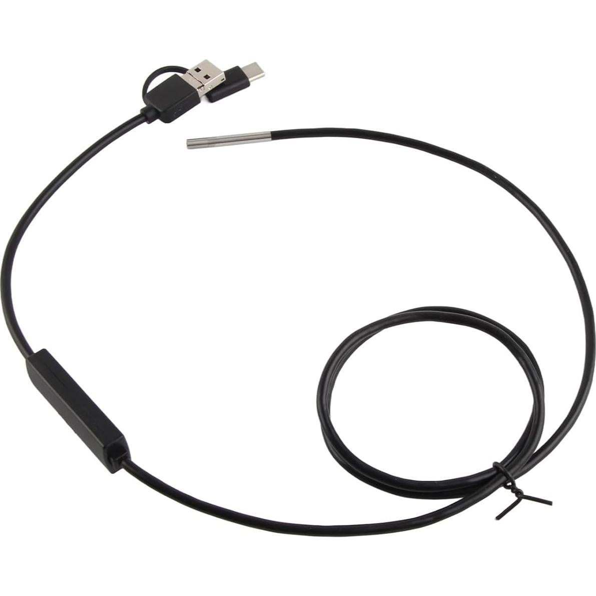 Endoscopio Naroote 1m Cámara HD 3.9mm para Android Tipo C