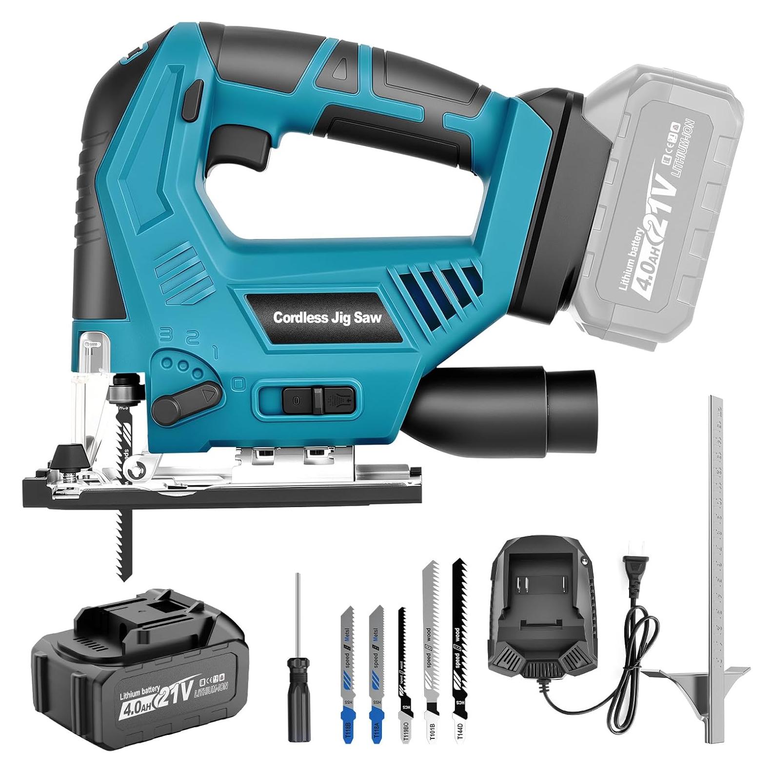 Sierra de Calar Inalámbrica Blayram 21V con Luz LED