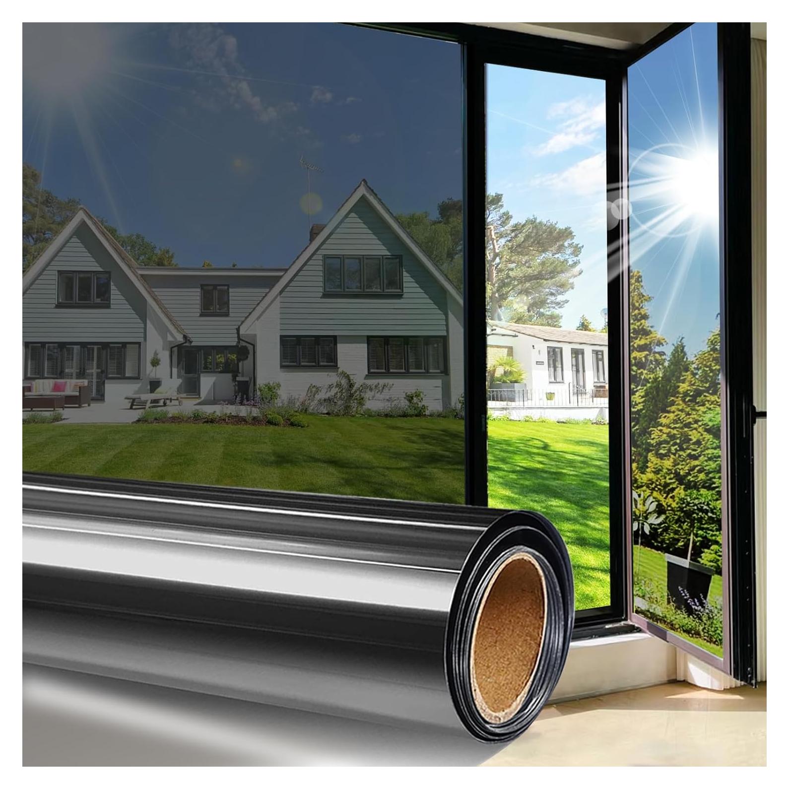 Película de Ventana Privacidad Unidireccional ColorfulHall 44.5x200 cm