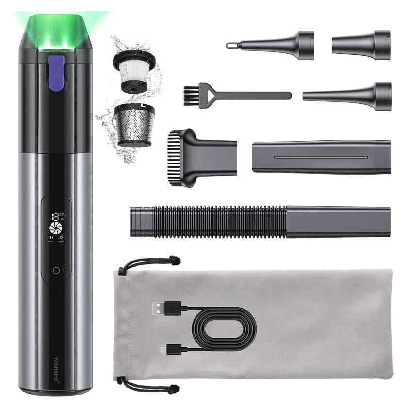 Aspiradora Portátil Wishbird V16H Inalámbrica 120W 18000Pa