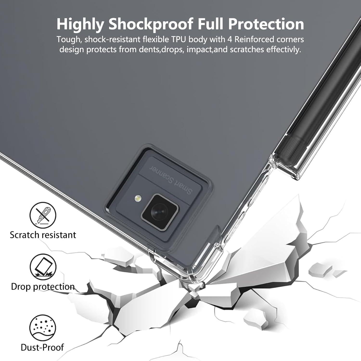 Funda TPU Transparente Aircawin para Onyx Boox 10.3"