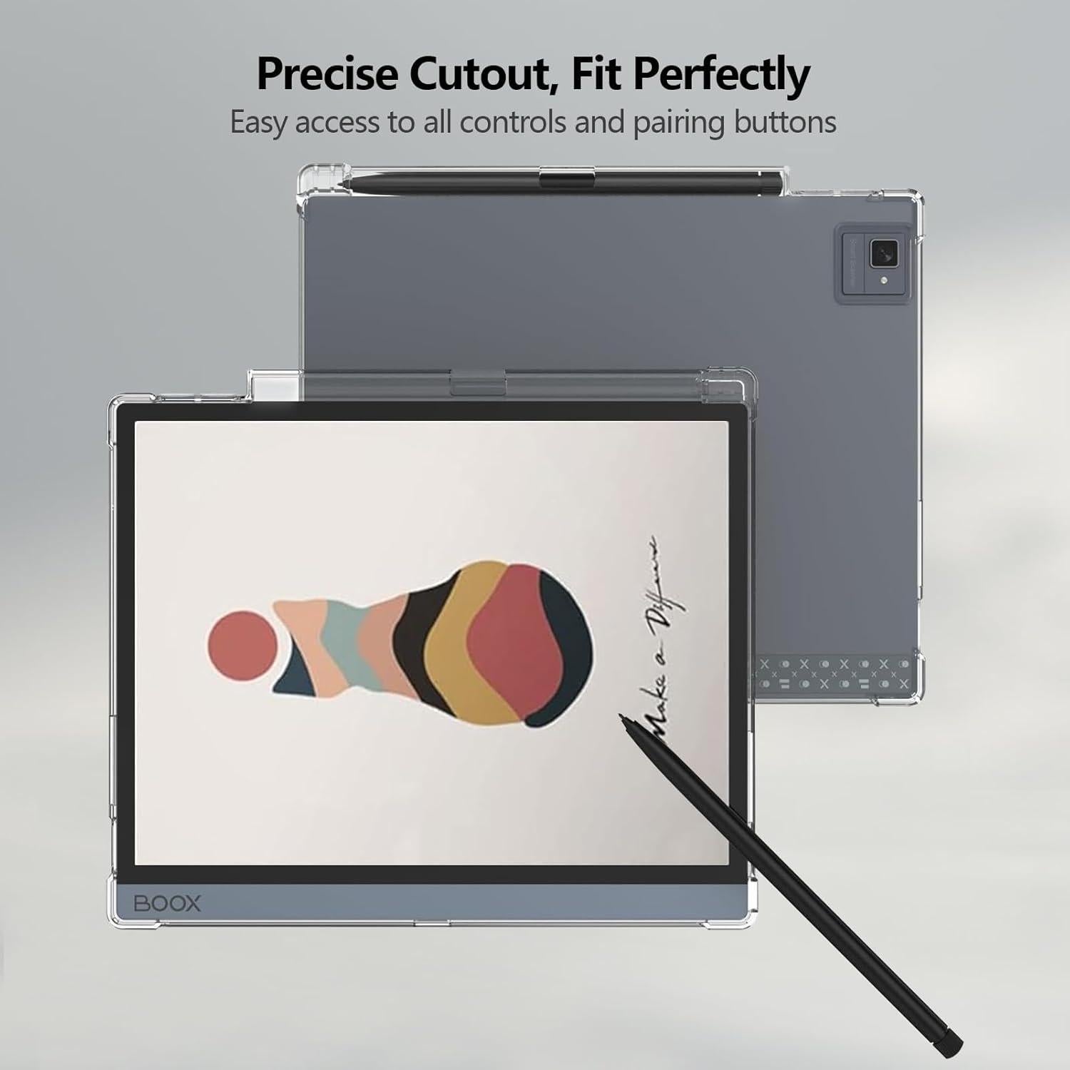 Funda TPU Transparente Aircawin para Onyx Boox 10.3"