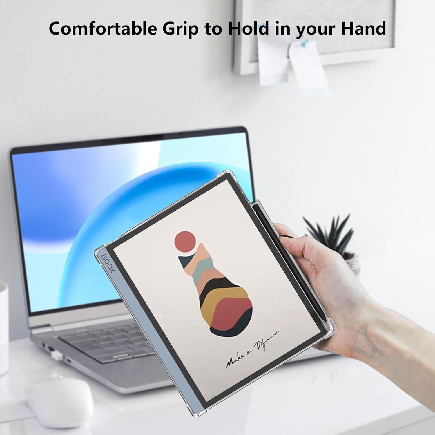 Funda TPU Transparente Aircawin para Onyx Boox 10.3"