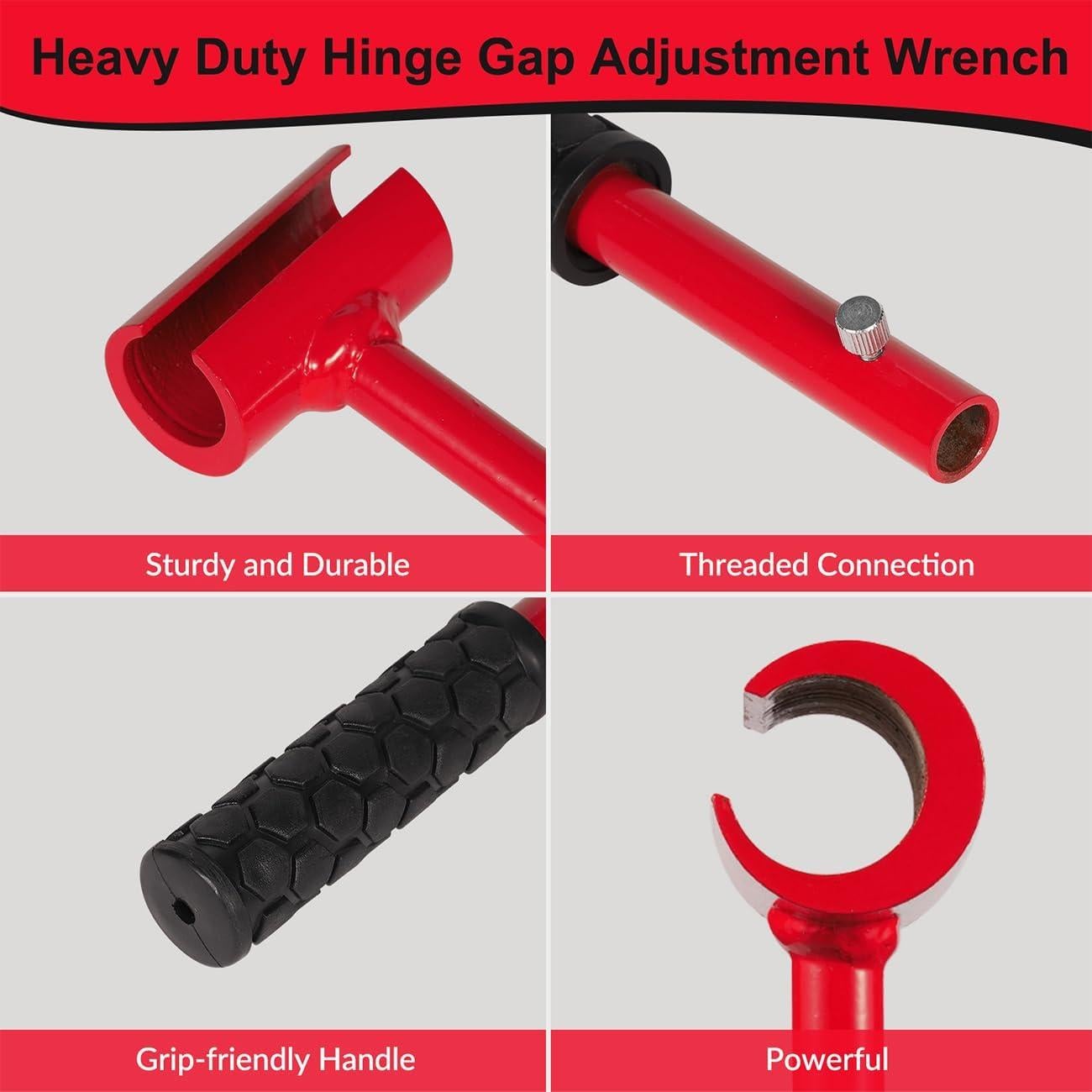 Juego de Herramientas de Ajuste de Bisagra Dirnatel 4 Tamaños