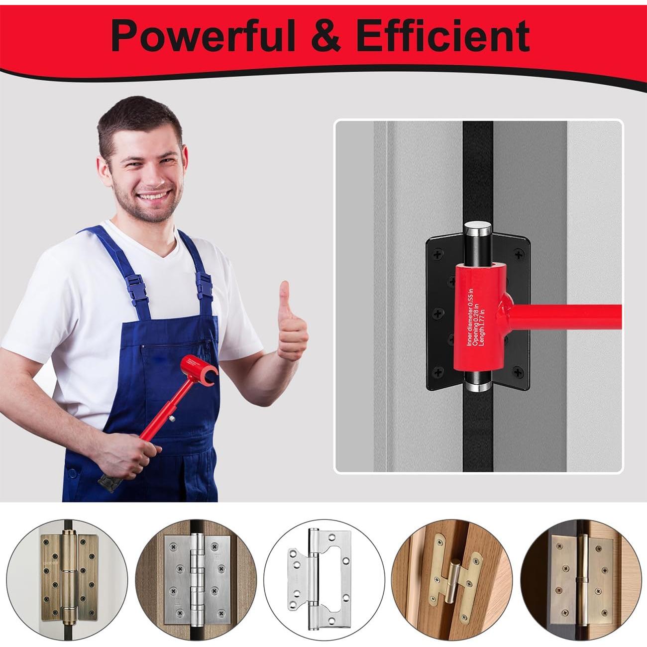 Juego de Herramientas de Ajuste de Bisagra Dirnatel 4 Tamaños