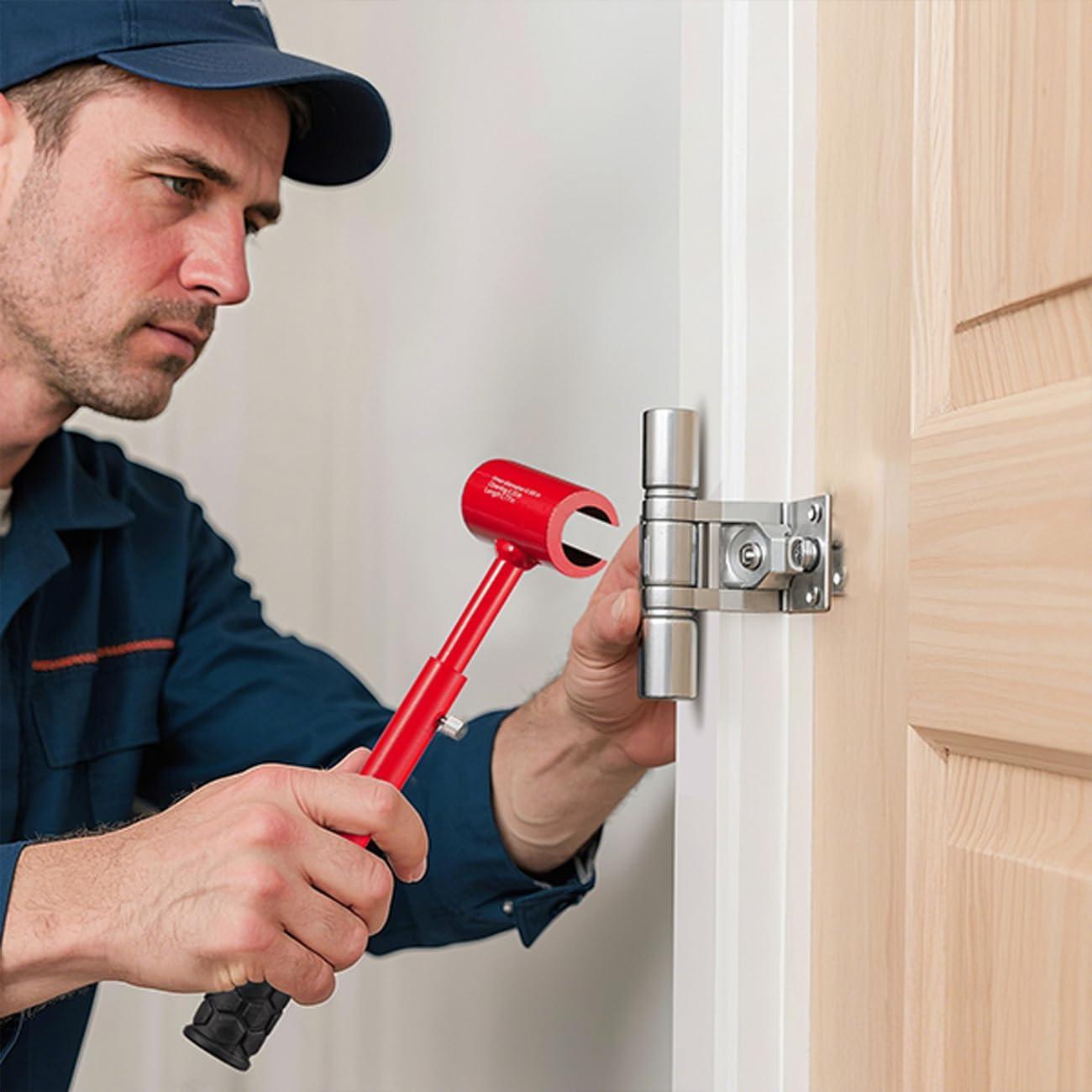 Juego de Herramientas de Ajuste de Bisagra Dirnatel 4 Tamaños