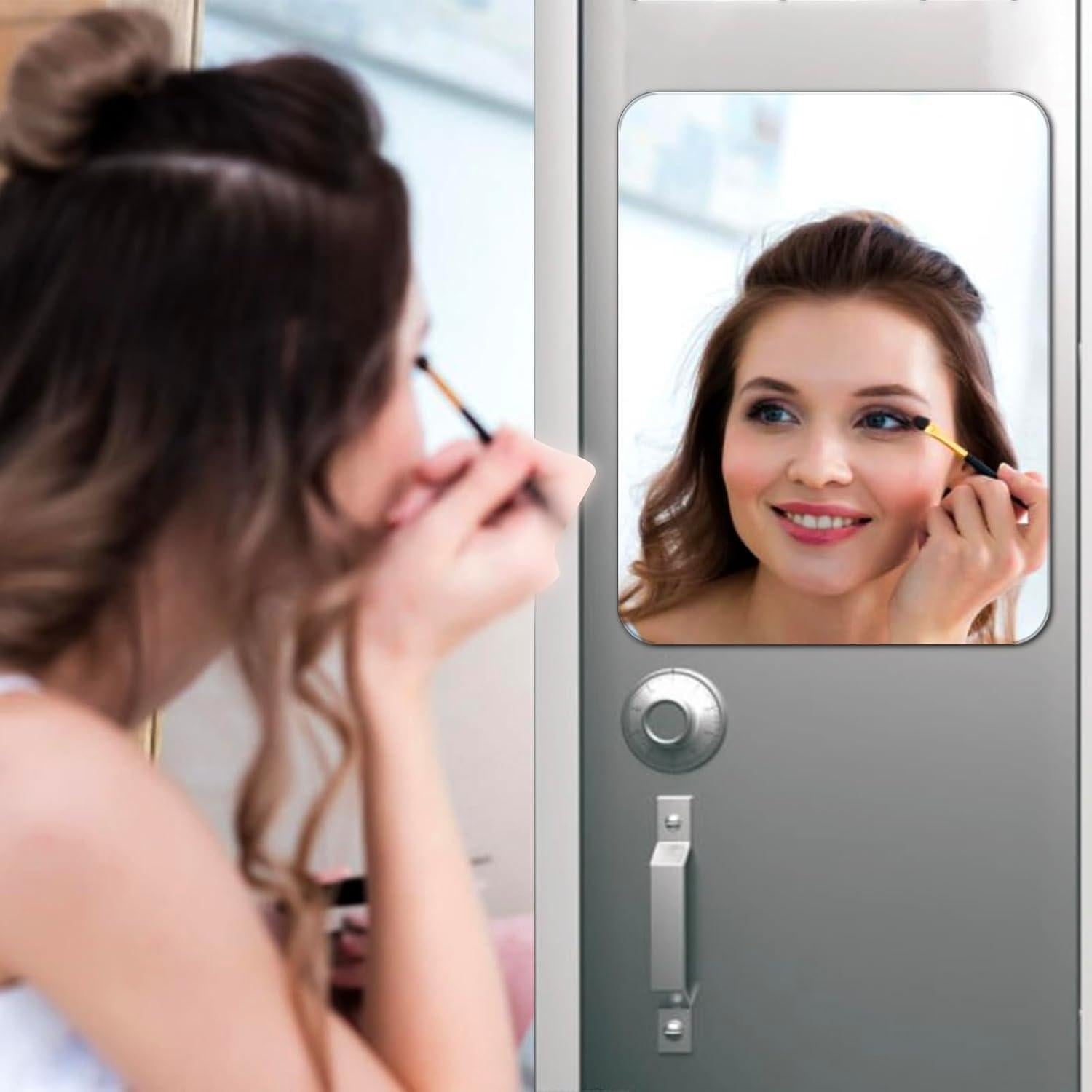 Espejo Magnético Acrílico Irrompible Tooackl 2 Pcs 10x15 cm