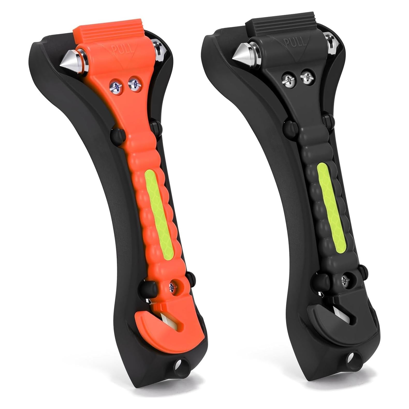 Herramienta de Escape de Emergencia Yiader 2-en-1 Rompe Vidrios y Cortador de Cinturón