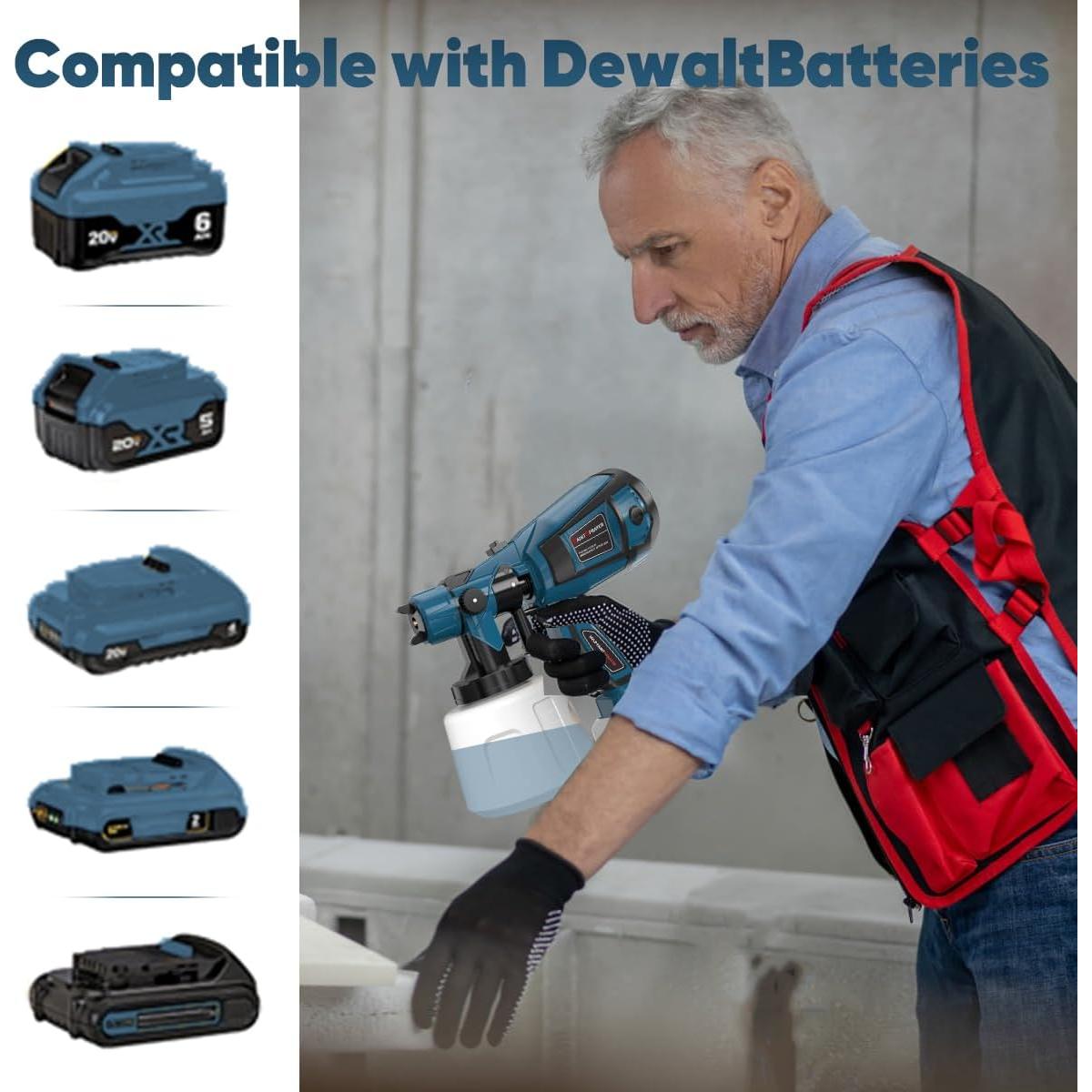 Pistola de Pintura Inalámbrica MirrorZone PGN2 1400ml