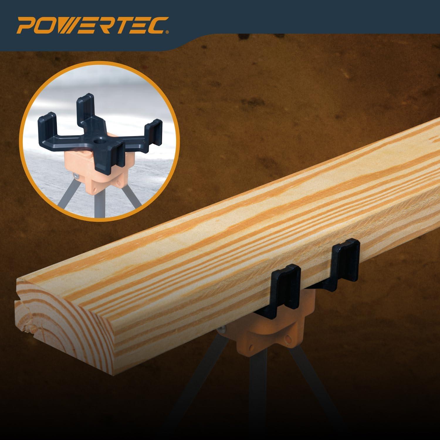 Banco de Trabajo PORTÁTIL POWERTEC 2x4ft Plegable 1134kg