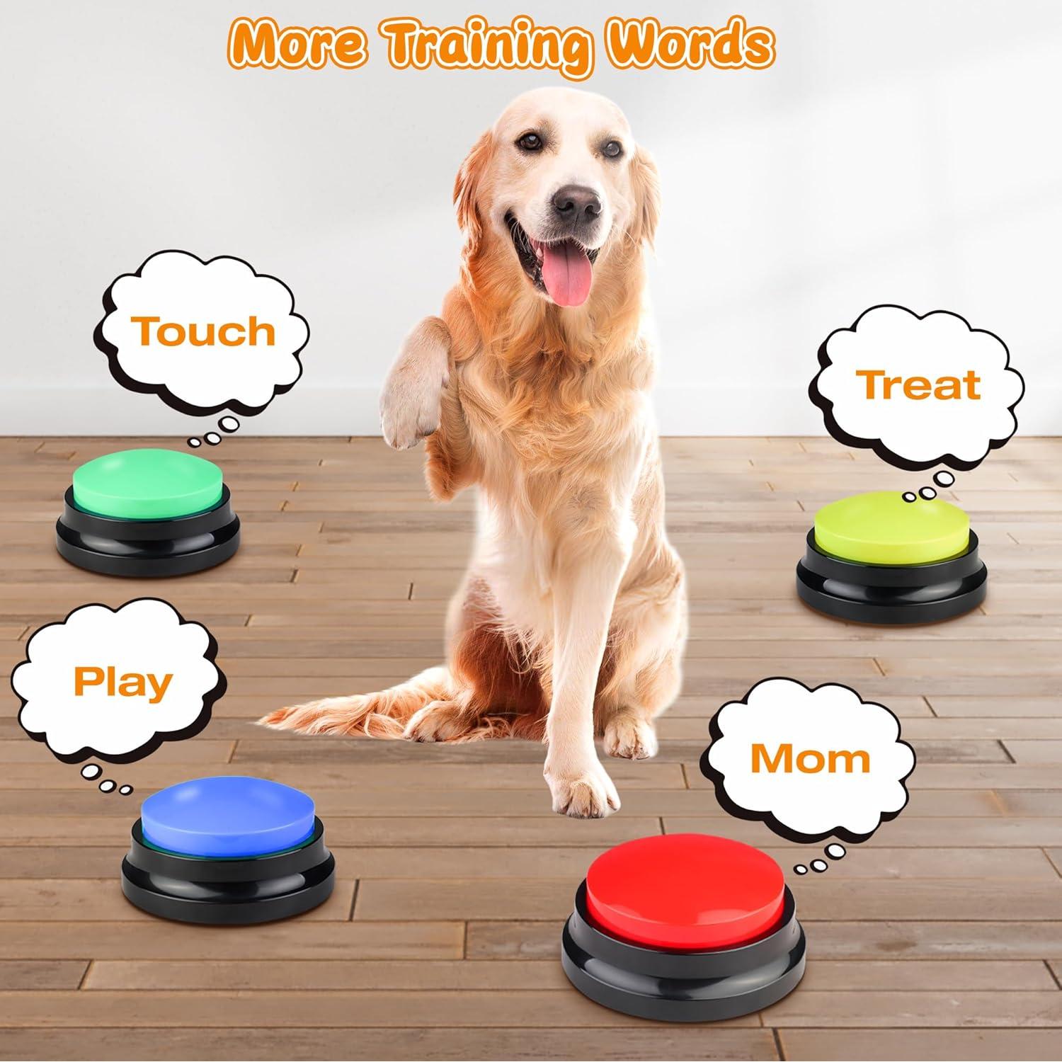 Botones de Comunicación para Mascotas EEPYOCB - Set de 4