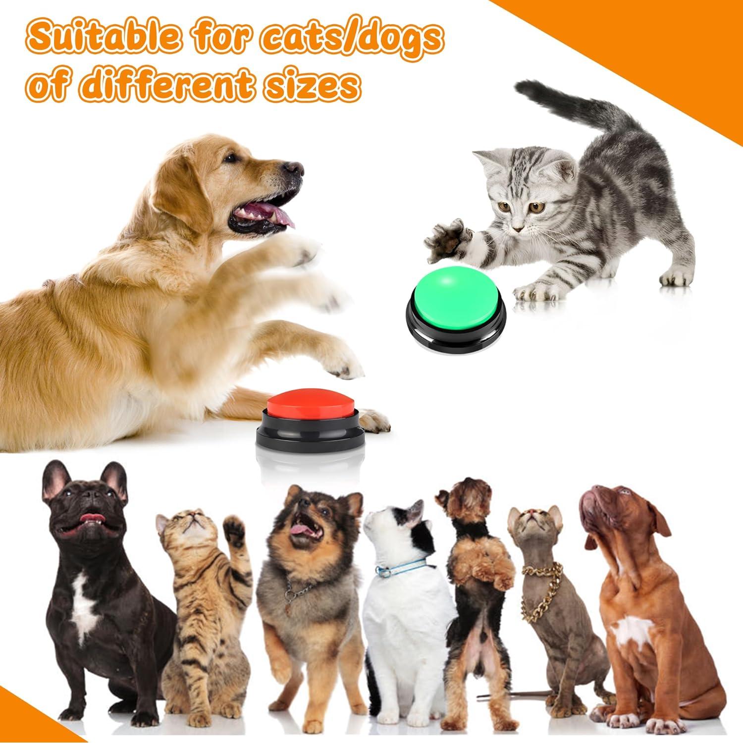 Botones de Comunicación para Mascotas EEPYOCB - Set de 4