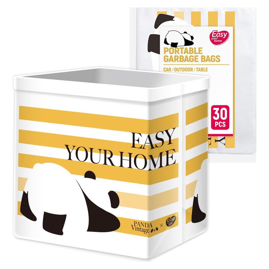 30 Bolsas de Basura Portátiles Adhesivas Yantai 24.89x11.68cm