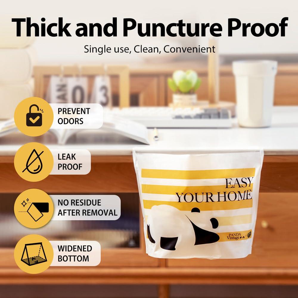 30 Bolsas de Basura Portátiles Adhesivas Yantai 24.89x11.68cm